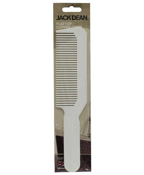 JACK DEAN FLATTOP CLIPPER COMB  Color Black Hair Brushes and Combs Asetena Pa 