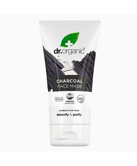 ORGANIC CHARCOAL FACE MASK 125 ml Vegan Skincare Asetena Pa 