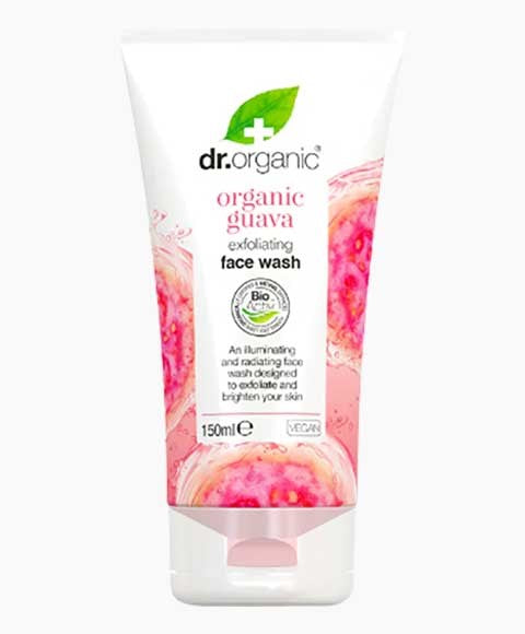 ORGANIC GUAVA EXFOLIATING FACE WASH 150 ml Vegan Skincare Asetena Pa 