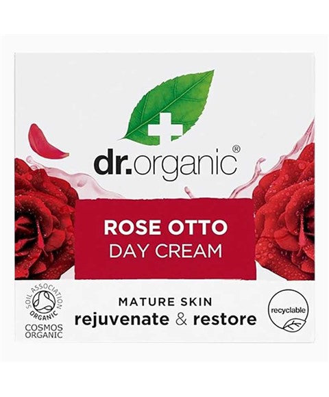BIOACTIVE SKINCARE ORGANIC ROSE OTTO DAY CREAM 50 ml Vegan Skincare Asetena Pa 