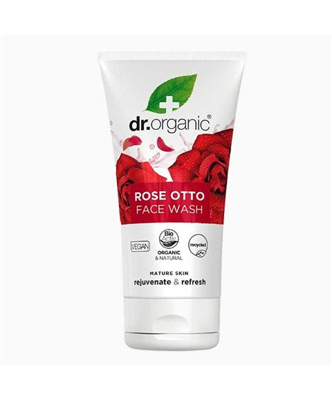 BIOACTIVE SKINCARE ORGANIC ROSE OTTO FACE WASH 150 ml Vegan Skincare Asetena Pa 