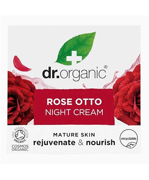 BIOACTIVE SKINCARE ORGANIC ROSE OTTO NIGHT CREAM 50 ml Vegan Skincare Asetena Pa 