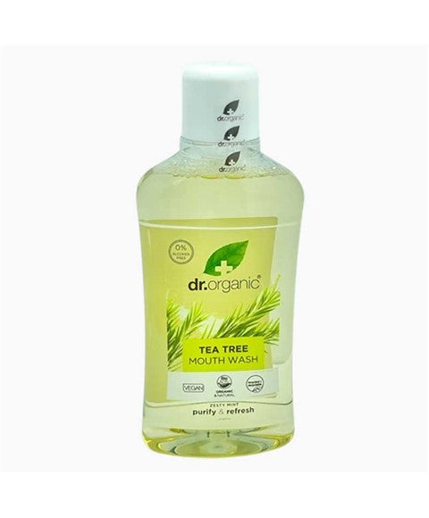 BIOACTIVE SKINCARE ORGANIC TEA TREE MOUTH WASH 500 ml Vegan Skincare Asetena Pa 