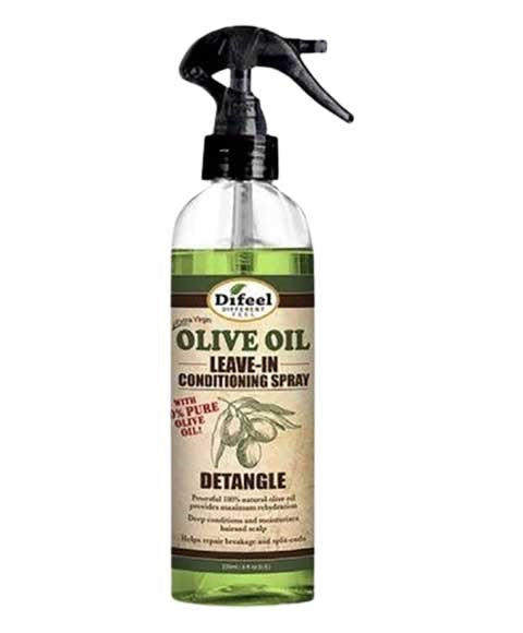 DIFEEL OLIVE OIL DETANGLE EXTRA VIRGIN LEAVE IN CONDITIONING SPRAY 177 ml Conditioner Asetena Pa 