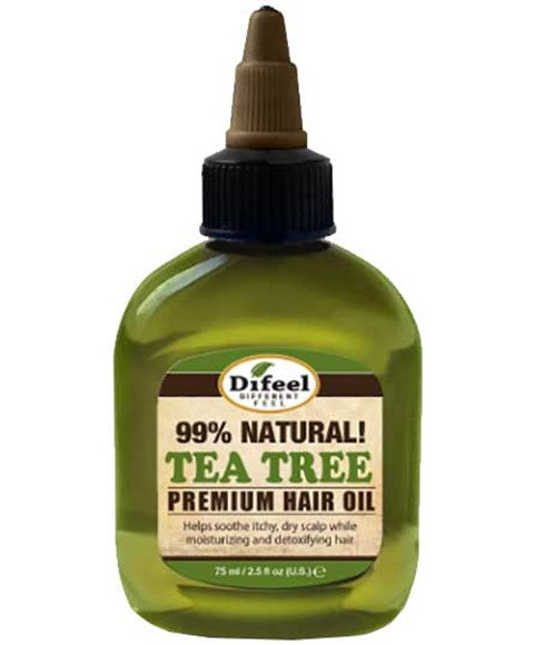 DIFEEL TEA TREE OIL PREMIUM NATURAL HAIR OIL 75 ml Sprays, Serums and Oils Asetena Pa 