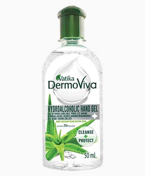 VATIKA DERMO VIVA HYDROALCOHOLIC HAND GEL 100 ml Body Care Asetena Pa 