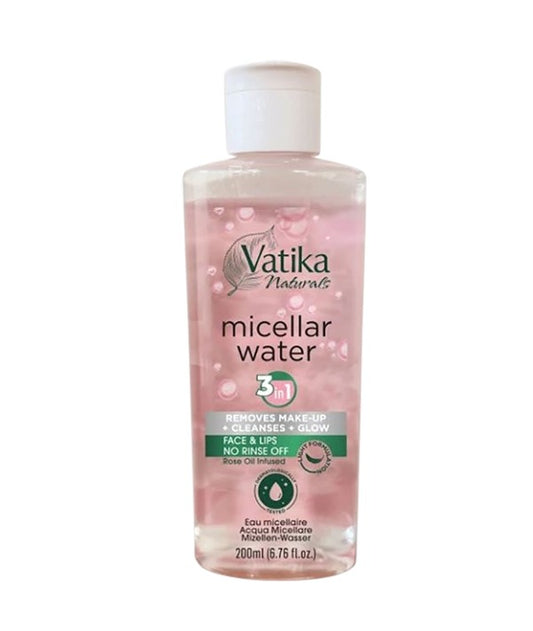 VATIKA NATURALS MICELLAR WATER 200 ml Skin Wash Asetena Pa 