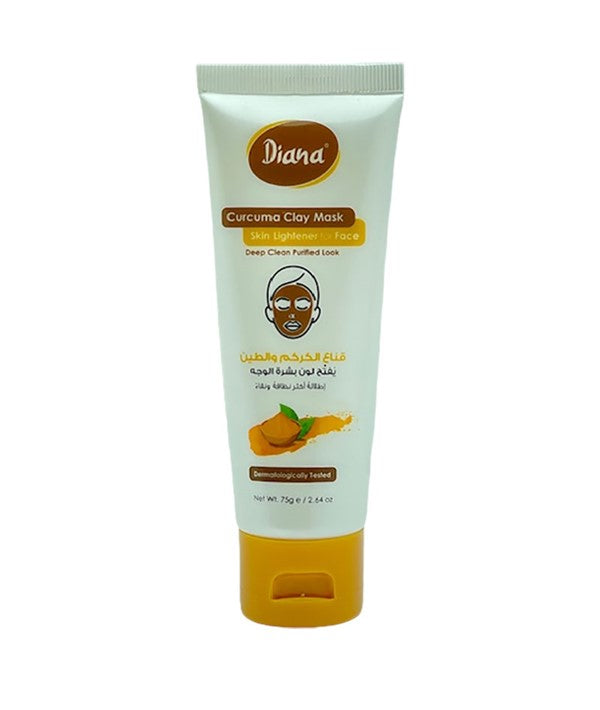 DIANA CURCUMA CLAY MASK 75 g Skin Wash Asetena Pa 