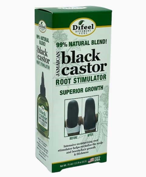 DIFEEL 99 PERCENT NATURAL BLEND BLACK CASTOR ROOT STIMULATOR 75 ml Treatments Asetena Pa 