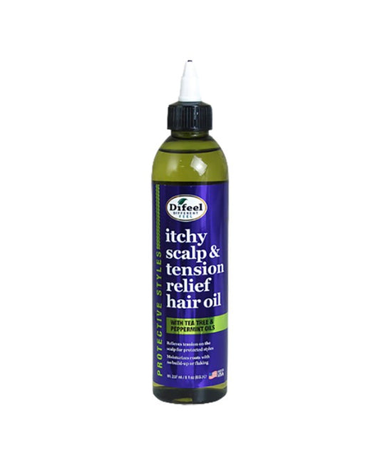 ITCHY SCALP AND TENSION RELIEF HAIR OIL 237 ml Treatments Asetena Pa 