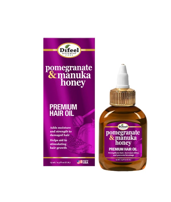 DIFEEL POMEGRANATE AND MANUKA HONEY PREMIUM HAIR OIL 75 ml Sprays, Serums and Oils Asetena Pa 