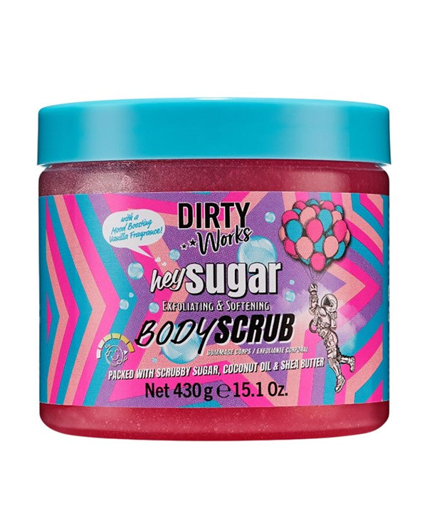 DIRTY WORKS HEY SUGAR EXFOLIATING AND SOFTENING BODY SCRUB 430 g Skin Wash Asetena Pa 