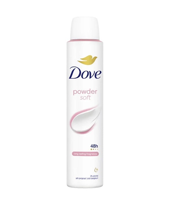 DOVE POWDER SOFT 48H ANTI PERSPIRANT SPRAY 200 ml Body Care Asetena Pa 