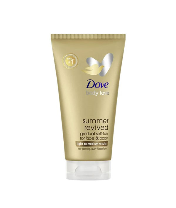 DOVE SUMMER REVIVED GRADUAL SELF TAN FACE CREAM FOR LIGHT TO MEDIUM 75 ml Skin Treatments Asetena Pa 