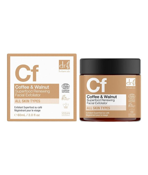 CF COFFEE AND WALNUT SUPERFOOD RENEWING FACIAL EXFOLIATOR 60 ml Skin Wash Asetena Pa 
