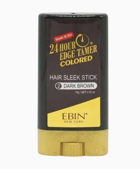 EBIN NEW YORK 24 HOUR EDGE TAMER COLORED DARK BROWN 15g Hair Styling Asetena Pa 