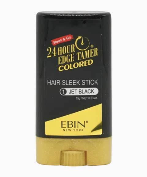 EBIN NEW YORK 24 HOUR EDGE TAMER COLORED 15g Color Jet Black Hair Styling Asetena Pa 