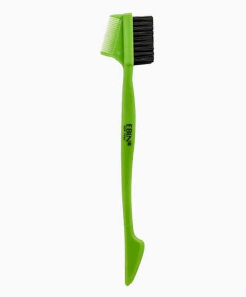24 HOUR EDGE TAMER 3 IN 1 EDGE BRUSH HARD TYPE EBNHT3  Color Green Hair Brushes and Combs Asetena Pa 
