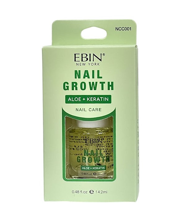 EBIN NAIL GROWTH ALOE AND KERATIN 14.2 ml Nails Asetena Pa 