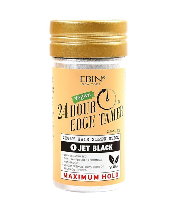 24 HOUR EDGE TAMER VEGAN HAIR SLEEK STICK 75 g Color Dark Brown Hair Styling Asetena Pa 