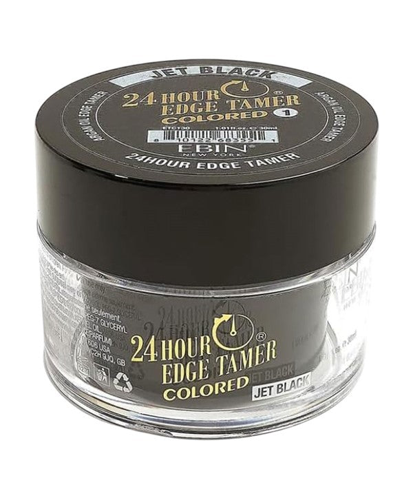 24H COLORED EDGE TAMER JET BLACK 30 ML Hair Styling Asetena Pa 