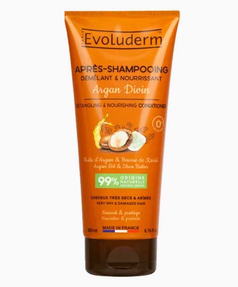 EVOLUDERM DETANGLING AND NOURISHING ARGAN DIVIN CONDITIONER 200 ml Conditioner Asetena Pa 
