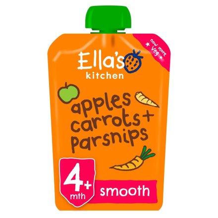 Ella's Kitchen Apple & Parsnips  7x120g