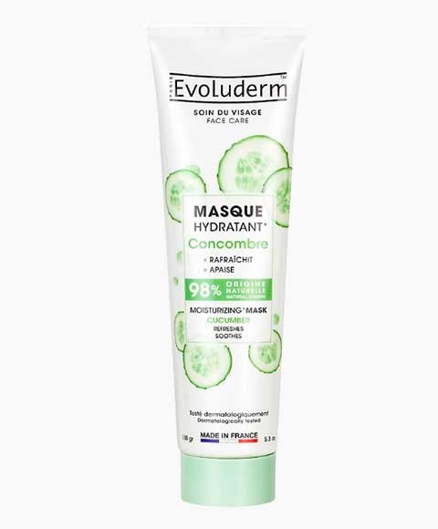 EVOLUDERM MOISTURIZING MASK WITH CUCUMBER 150 g Skin Wash Asetena Pa 