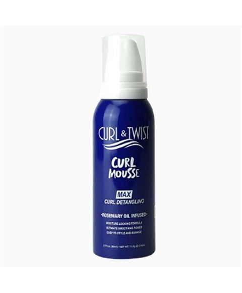 CURL AND TWIST MAX CURL DETANGLING CURL MOUSSE 354 ml Hair Styling Asetena Pa 