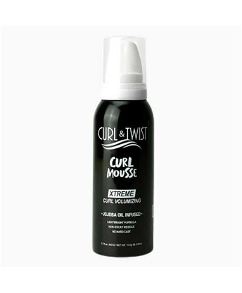CURL AND TWIST XTREME CURL VOLUMIZING CURL MOUSSE 80 ml Hair Styling Asetena Pa 