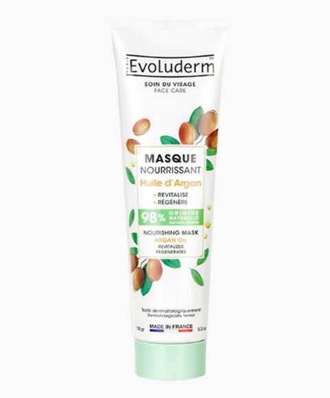 EVOLUDERM NOURISHING MASK WITH ARGAN OIL 150 g Skin Wash Asetena Pa 