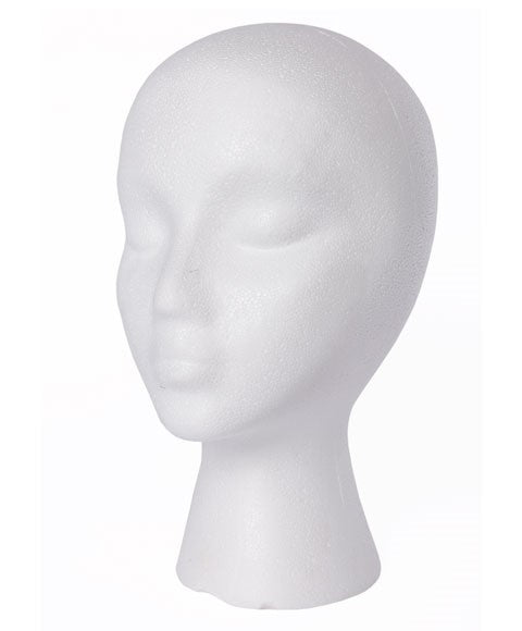 ELYSEE STAR FOAM HEAD Small Color White Extensions Accessories Asetena Pa 