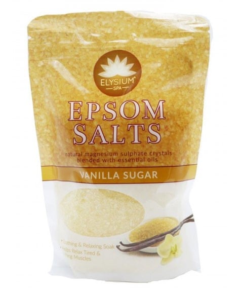 ELYSIUM SPA VANILLA SUGAR BATH SALTS 450 g Body Care Asetena Pa 