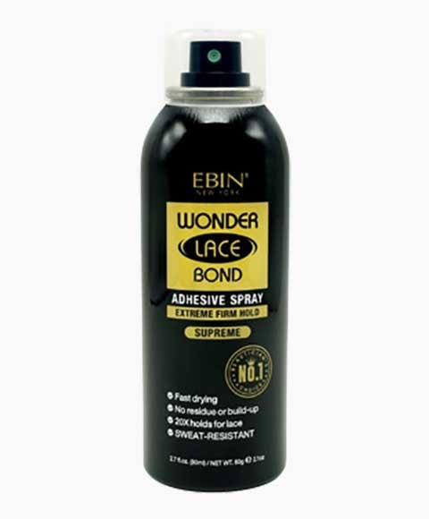 WONDER LACE BOND ADHESIVE SPRAY EXTREME FIRM HOLD SUPREME 420 ml Extensions Accessories Asetena Pa 