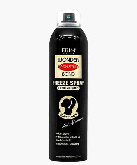 WONDER PONYTAILS BOND FREEZE SPRAY EXTREME HOLD 245 ml Sprays, Serums and Oils Asetena Pa 