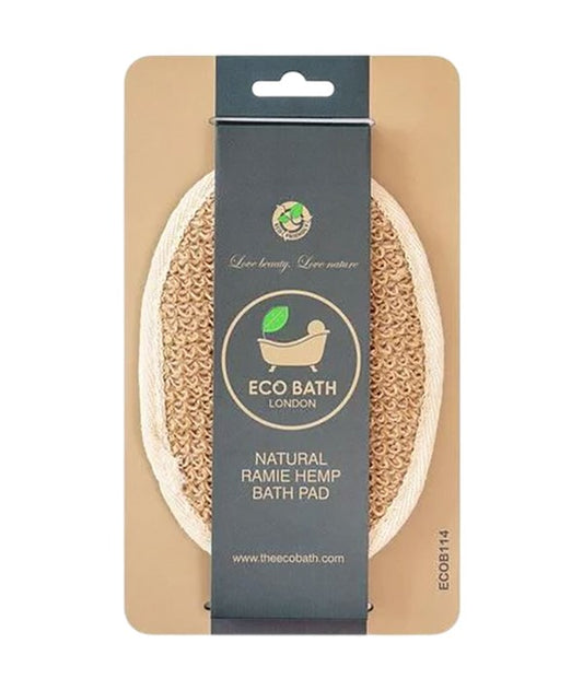 NATURAL RAMIE HEMP BATH PAD Skin Wash Asetena Pa 