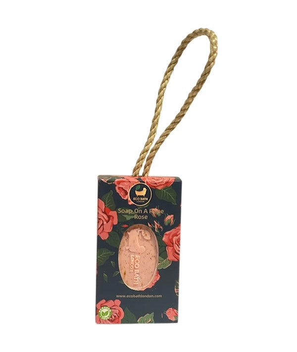 SOAP ON A ROPE ROSE 220 g Body Care Asetena Pa 