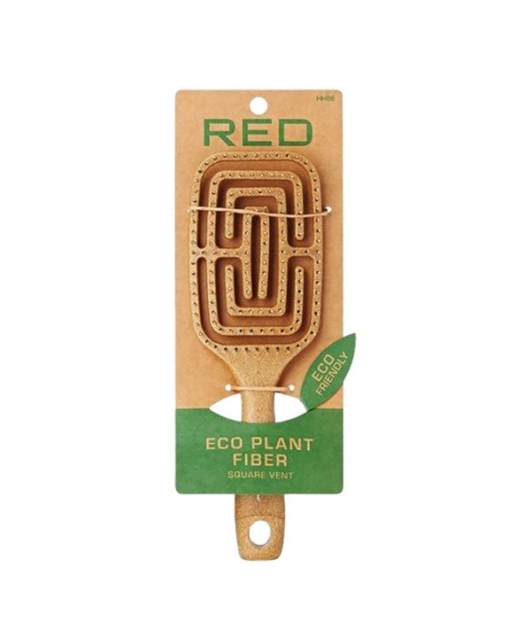 ECO PLANT FIBER SQUARE VENT BRUSH HH86 Hair Brushes and Combs Asetena Pa 
