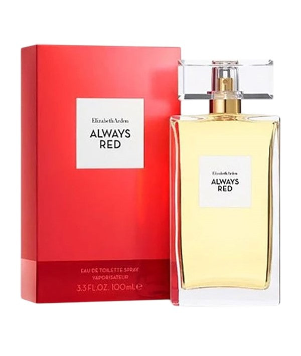 ELIZABETH ARDEN ALWAYS RED EAU DE TOILETTE 100 ml Perfumes for Her Asetena Pa 