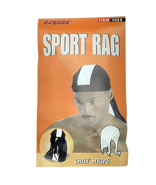 ELYSEE STAR CHIEF STRIPE SPORT RAG 1025 Durags and Caps Asetena Pa 