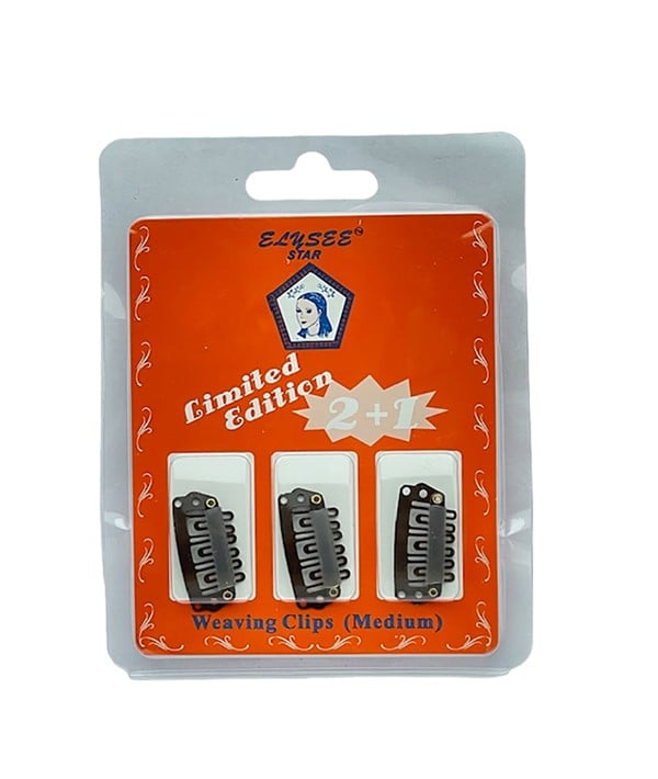 ELYSEE STAR LIMITED EDITION WEAVING CLIPS Medium Color Blonde Extensions Accessories Asetena Pa 