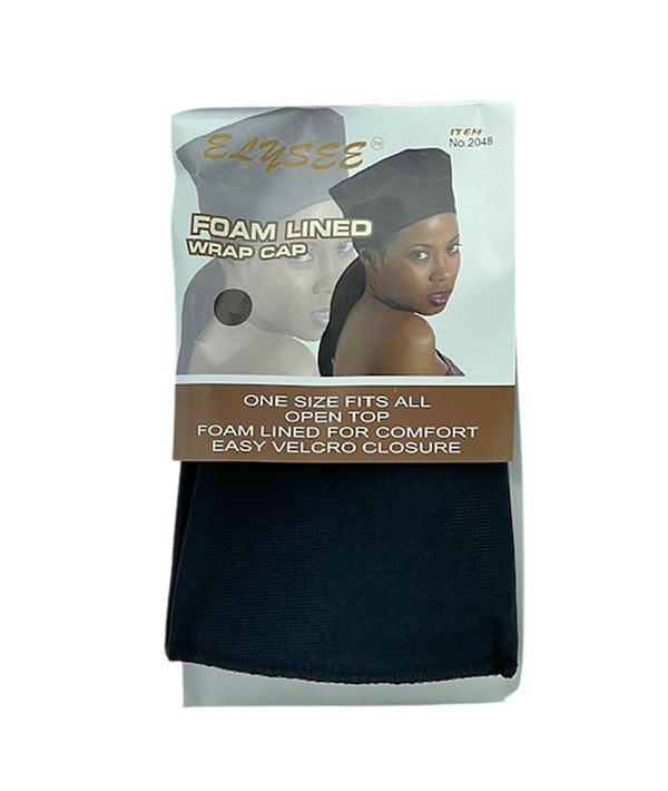 ELYSEE STAR FOAM LINED WRAP CAP 2048 Durags and Caps Asetena Pa 