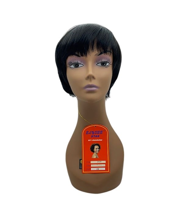 ELYSEE STAR JALIA WIG  Color 1bh27 Synthetic Hair Wigs Asetena Pa 