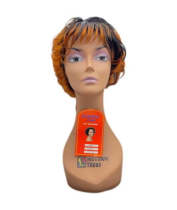 ELYSEE STAR SYNTHETIC BAINA WIG  Color 1BTT33 Synthetic Hair Wigs Asetena Pa 