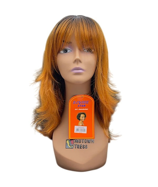 ELYSEE STAR SYNTHETIC BREE SPECIAL WIG  Color 3T4-27S Synthetic Hair Wigs Asetena Pa 