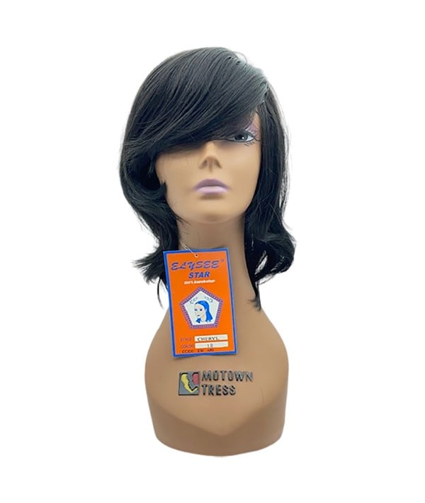 ELYSEE STAR SYNTHETIC CHERYL WIG  Color 2B350 Synthetic Hair Wigs Asetena Pa 