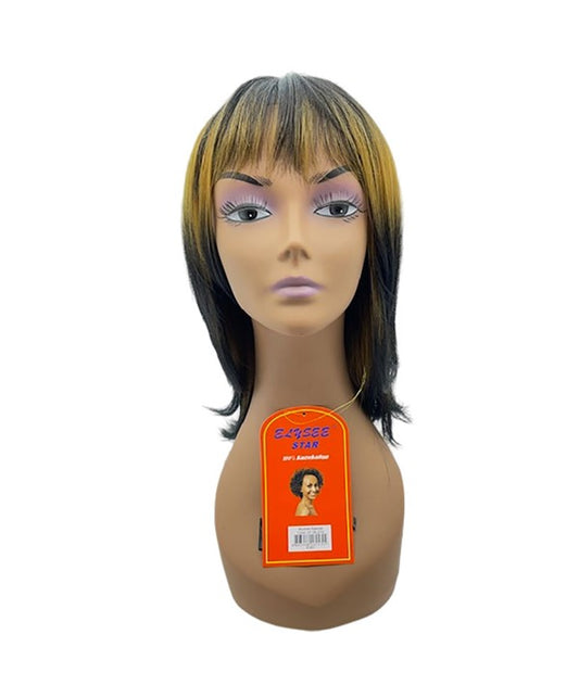 ELYSEE STAR SYNTHETIC NIUMEE SPECIAL WIG  Color 3T 1B-145T Synthetic Hair Wigs Asetena Pa 