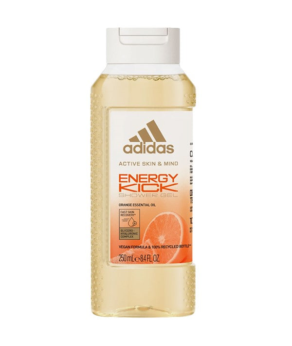 ENERGY KICK ACTIVE SKIN AND MIND ORANGE ESSENTIAL OIL SHOWER GEL 250 ml Body Care Asetena Pa 