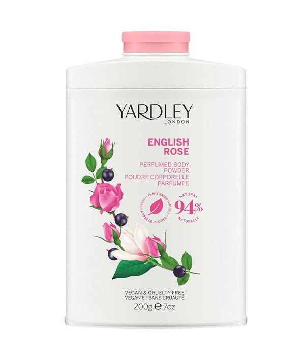 ENGLISH ROSE PERFUMED BODY POWDER 200 g Body Care Asetena Pa 