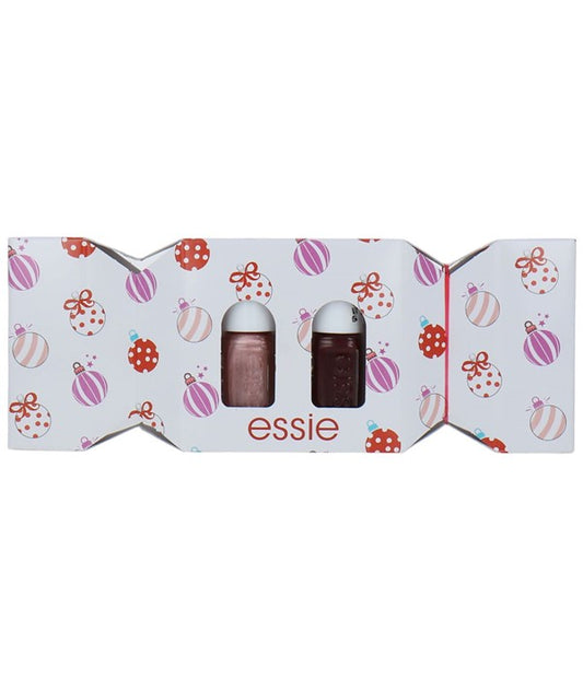 CHRISTMAS DUO NAIL POLISH KIT BORDEAUX AND PENNY TALK Nails Asetena Pa 